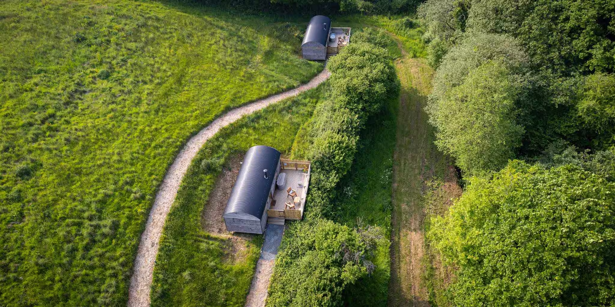 Cabins from Above
